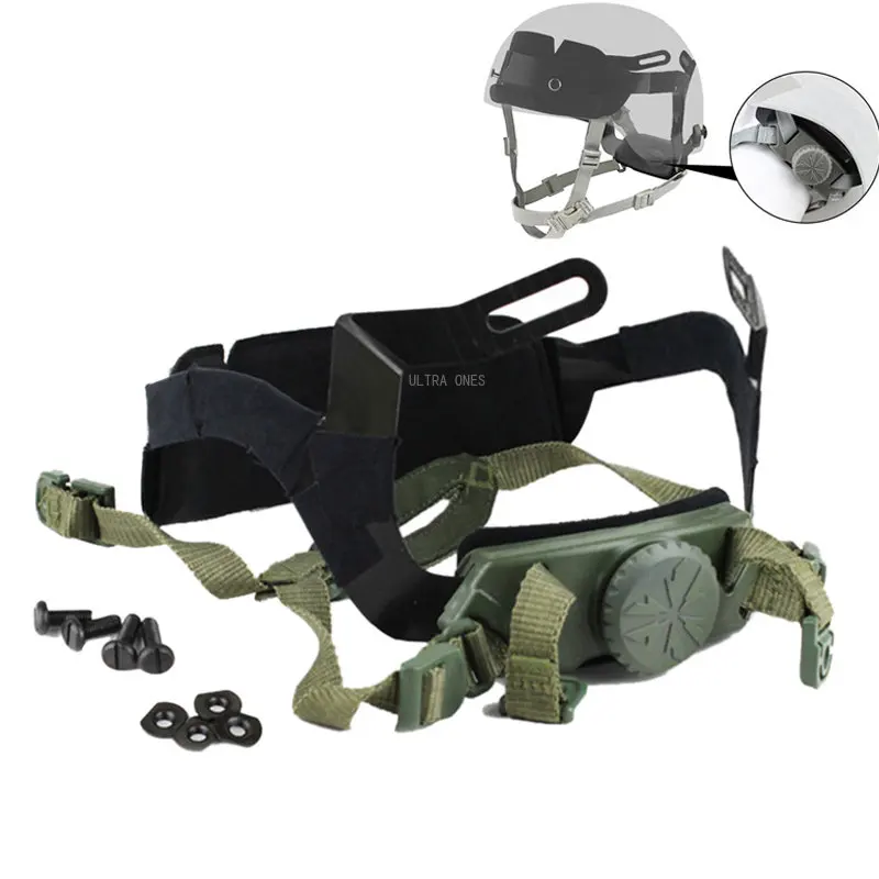 

Тактический шлем с фиксацией подбородка, шлем с общей подвеской, система фиксации для страйкбола, пейнтбола, охоты, военных игр, быстрые шлемы