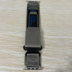 Durable Nylon Velcro Watch Band - Universal Fit (Grey)