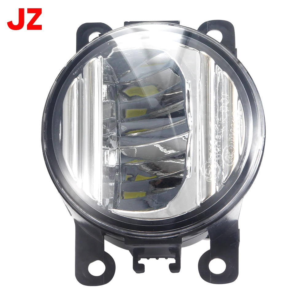 2 X 30W LED Fog Light Assembly Car Passenger + Driver Fog Daytime Running Lamp DRL For Peugeot Partner Box Body MPV 2012-2022