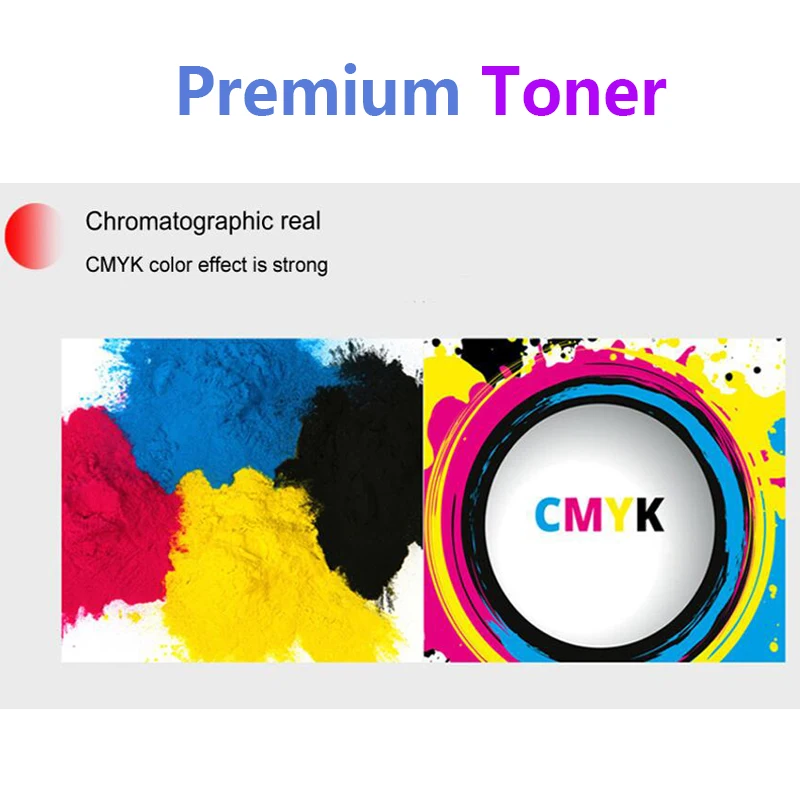 Htl Toner pó Clt-k404s Clt-c404s Clt-m404s para Samsung Xpress Sl-c430c430w C480 C480w C480fn C480fw Impressora a Laser com Chip - Imagem 4