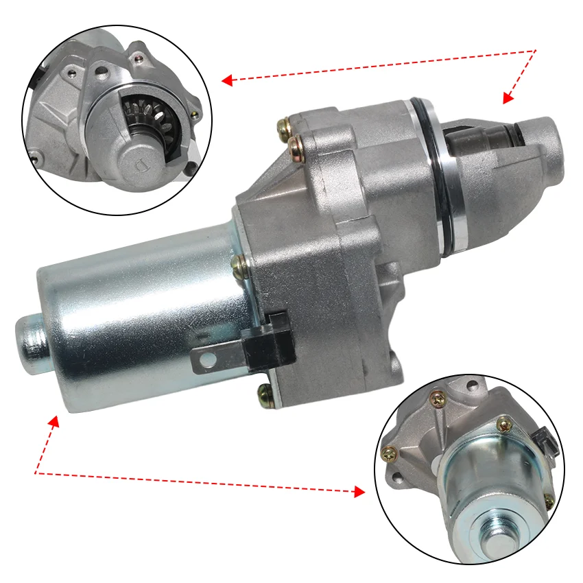 Motorrad-Anlasser für HM Katrina B 50 CRE50 Derapage CRE50RR AM6 Baujahre 2003-2009 Motor-Ersatzteile – Detail 7