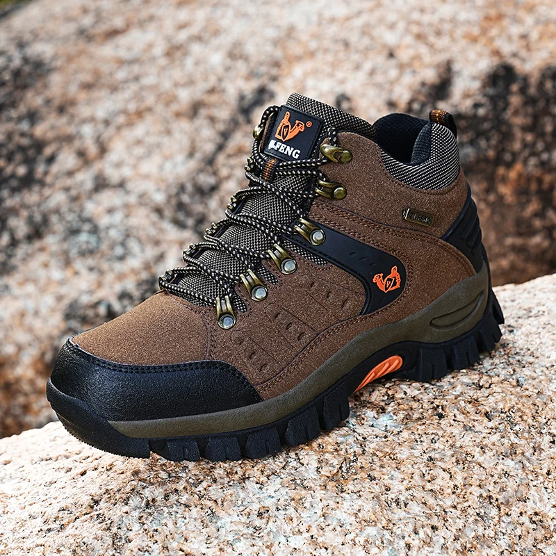 GenuineLeatherAntistaticSafetyTrekkingWorkingBootsMens