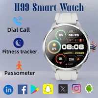 New H99 Smartwatch 5G Global Network 1.95" Display GPS + WiFi Dual Positioning Google Play Store Supports Games & Videos