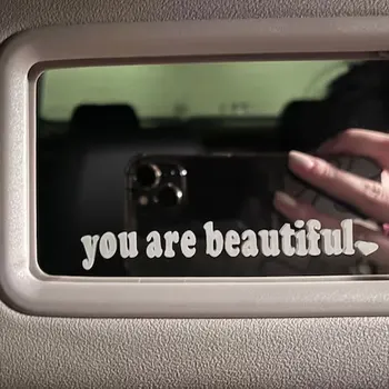 “You Are Beautiful” Interior Decoration Stickers