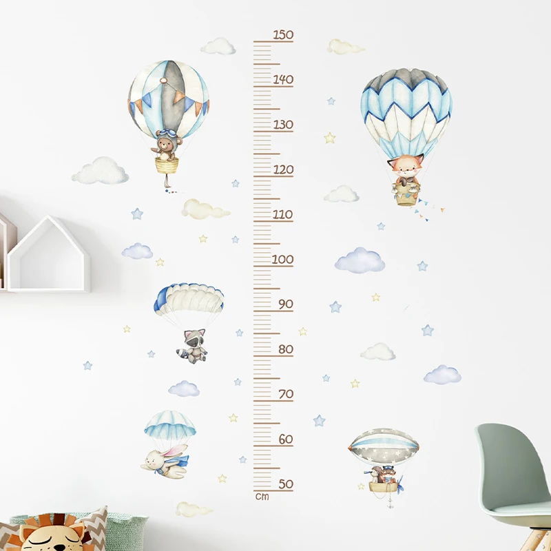 Animal Height Ruler Wall Stickers 20