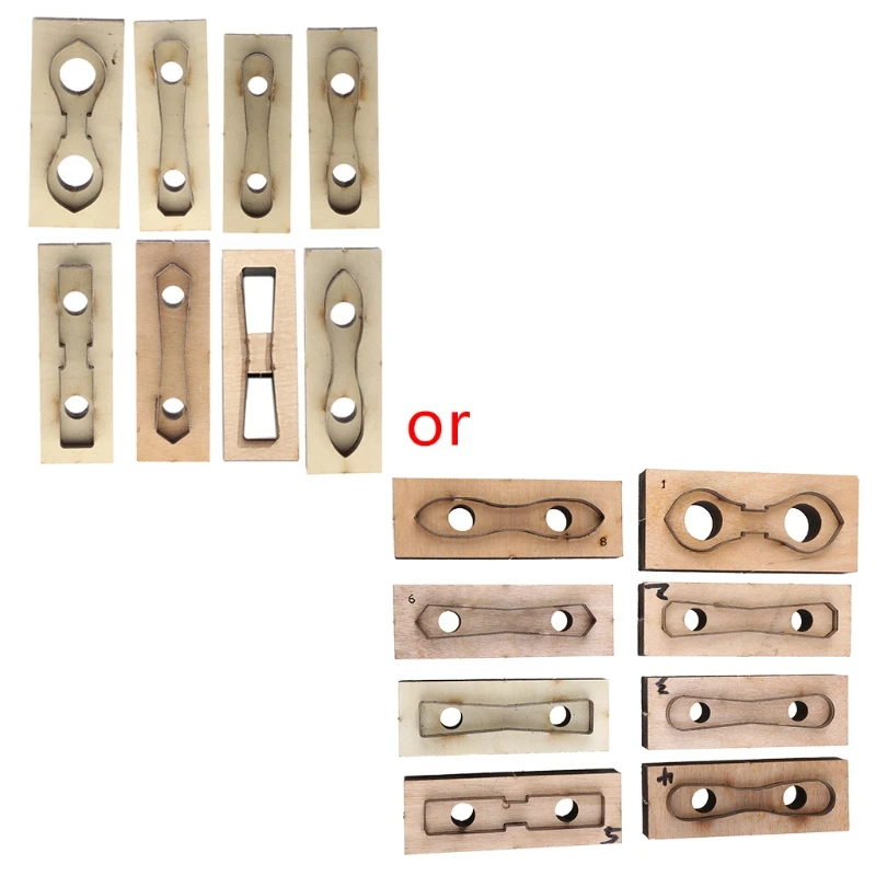 

Leather Mold for DIY Art Crafts Fabric Aceessory Earring Jewelry Making Decor