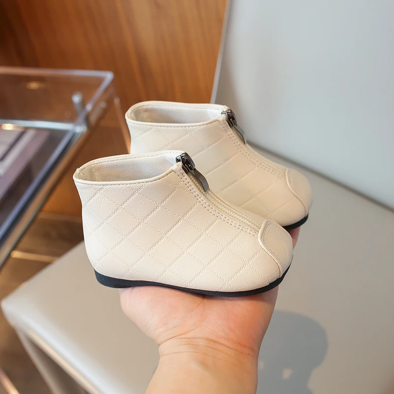 Autumn Kids Non Slip Boots Breathable Lining