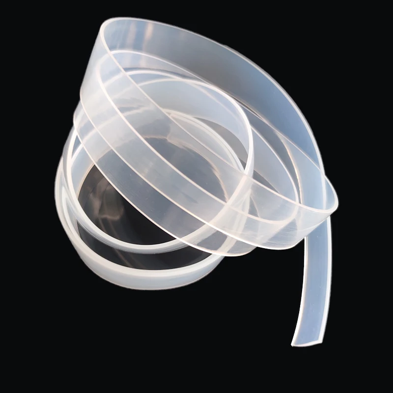 Fita de silicone transparente para 1m, barra