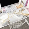 Abstract Style Keys Mouse Pad Desk Pad Extended Large Office Keyboard Mat Gaming Mousepad Non Slip Rubber Base Stitched Edge 1