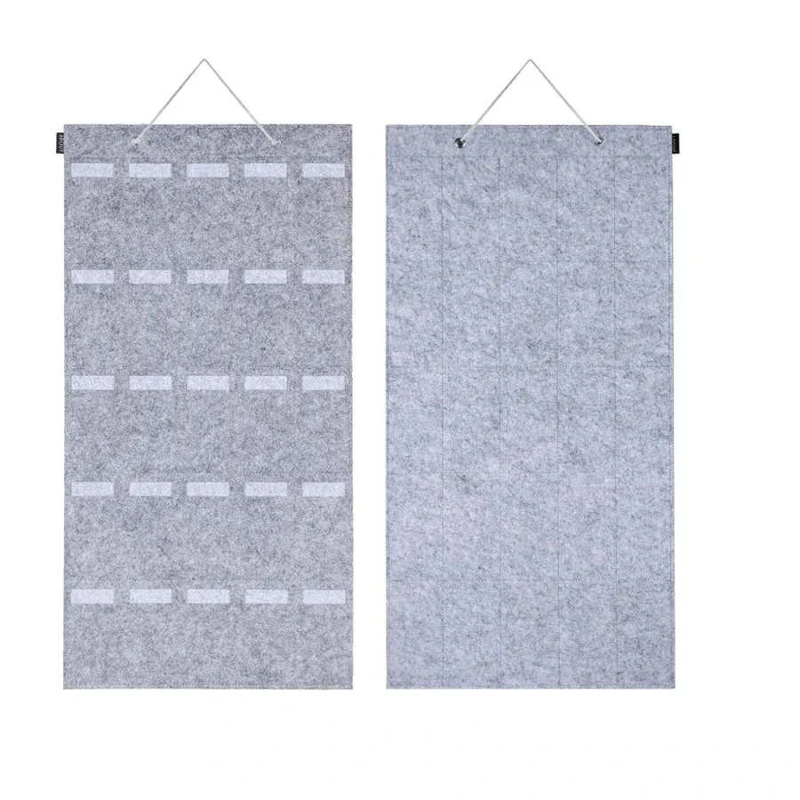 1 Stück Sonnenbrille Filz Aufbewahrung Hänge tasche Sonnenbrille Zubehör hängen Display Rack hinter der Tür Wand Aufbewahrung organisator – Detail 3