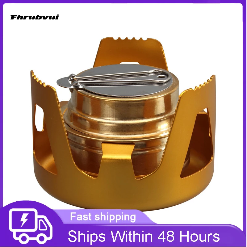 

Уличная туристическая спиртовая горелка для барбекю, портативная легкая газовая спиртовая горелка, встроенная жидкая спиртовая горелка, горелка для кемпинга