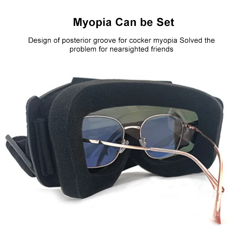 Protective Goggles Outdoor Motorcycle Windproof Sandproof Tactical Anti-Explosion Face Shield Motocross Ski