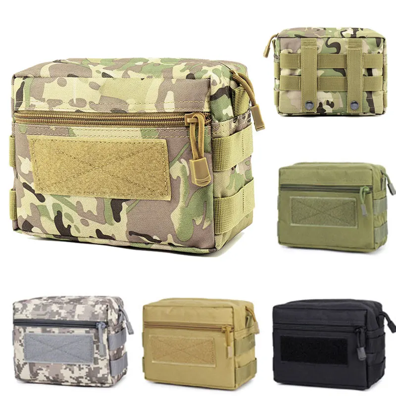 

Molle Pouches Tactical Admin Pouch Compact EDC Utility Gadget Gear Pouch Military Carry Accessory Belt Hanging Waist Bag