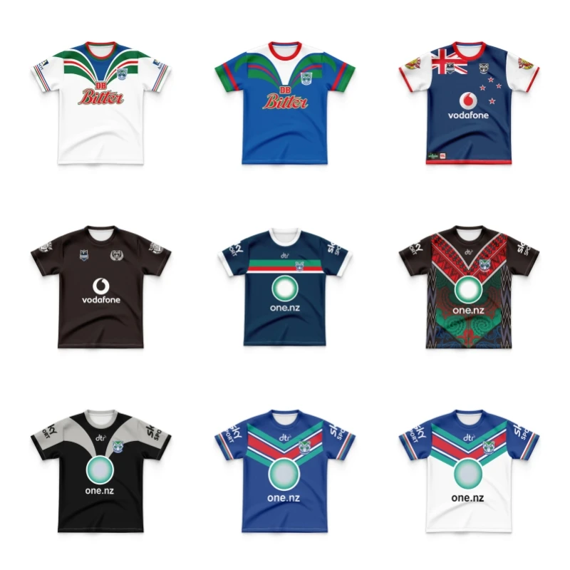 1995-2011 WARRIORS RETRO HOME RUGBY Heritage JERSEY 2023 NEW