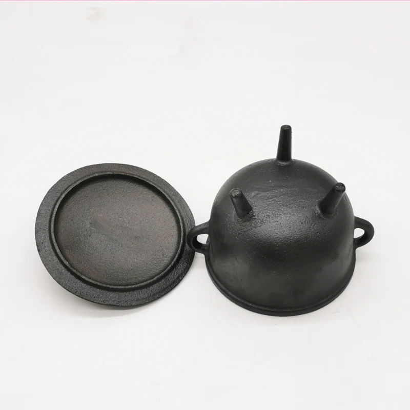 Cast Iron Mini Pot, Three Legs, 480ml, 1/4#