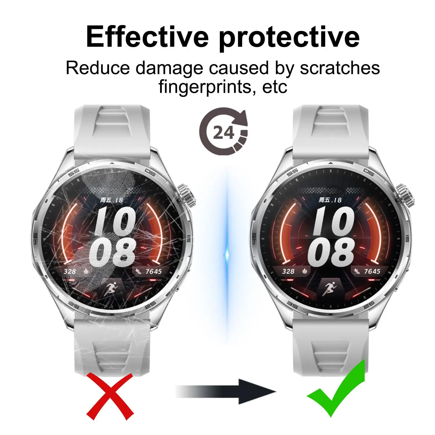 Premium Tempered Glass Screen Protectors - Case Friendly, Anti-Scratch, Bubble-Free