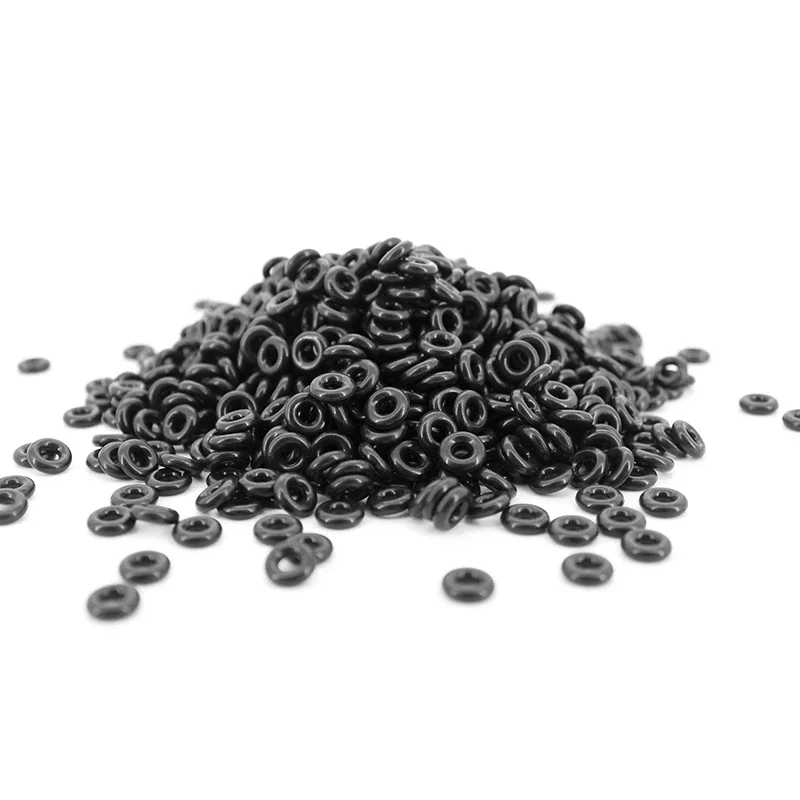 NBR Nitrile Rubber O-rings Seals Gasket Washer CS3.1/3.5/4/4.6/5/5.7mm OD51-200mm Temperature Resistant