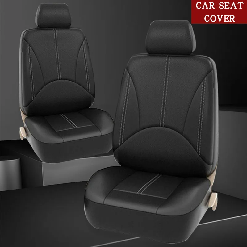 New Luxury Pu Leather Auto Universal Car Seat Covers For Gift