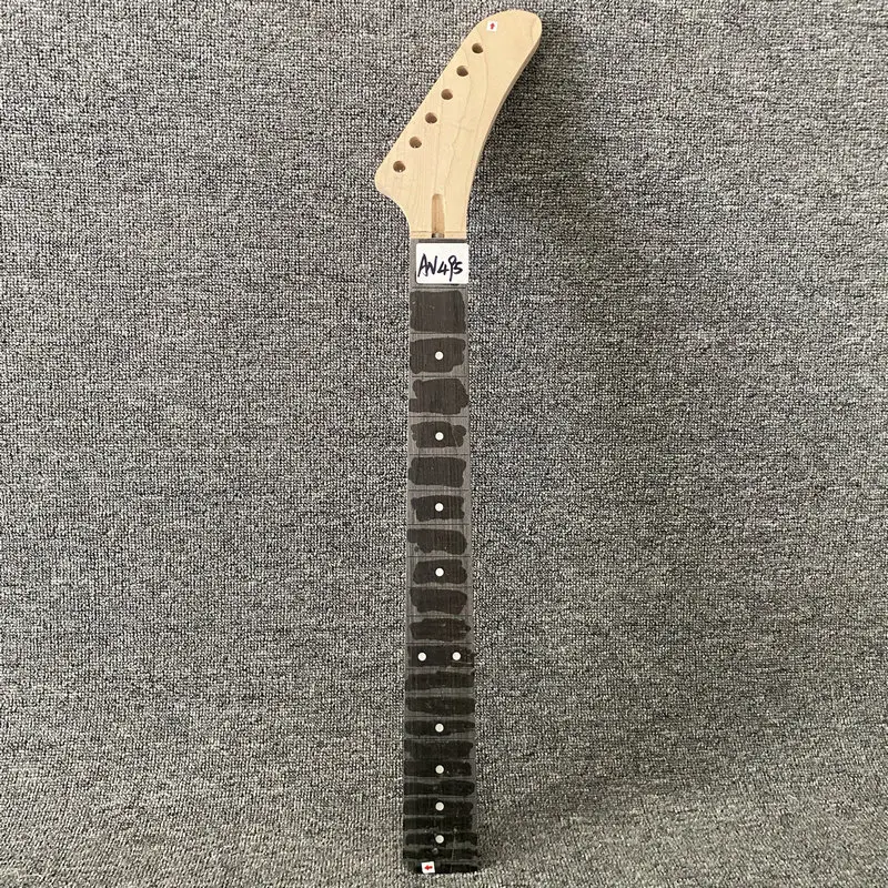 AN495 Banana Headstock Unfinished Electric Guitar Neck No Frets
