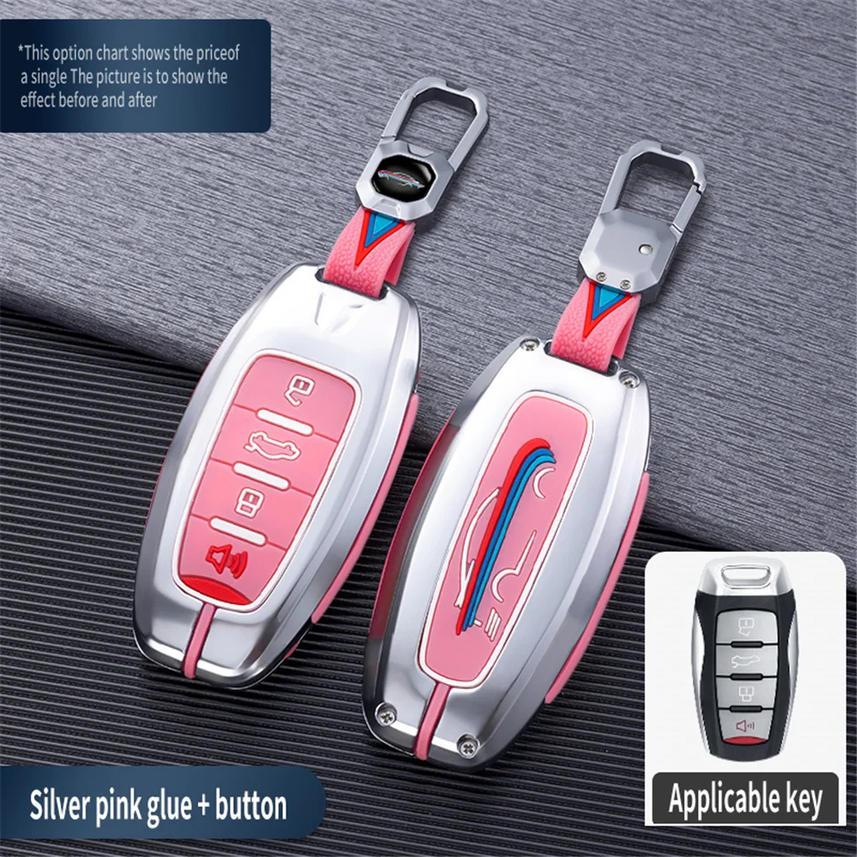 Cover per chiave/telecomando per Great Wall Haval/Hover H6 H7 H4 H9 F5 F7 H2S accessori per coperture per auto - Sa1f552ec84a14d9f8896f91d28c12022O
