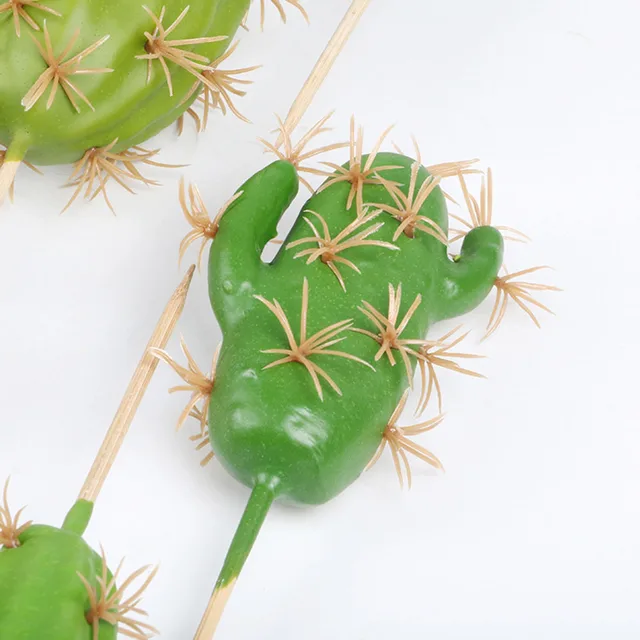 Zamatos Kaktusz Nappali Otthoni Dekoráció Cserepes Potlatlan Szimuláció Irodai Asztali Dekorációs - Image 2