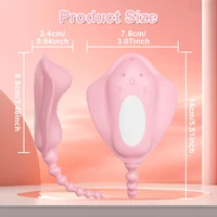 APP-Steuerung Tragbarer Höschenvibrator für Frauen Klitoris Analstimulator Weiblicher Masturbator Erwachsenes erotisches Sexspielzeug für Paare 4