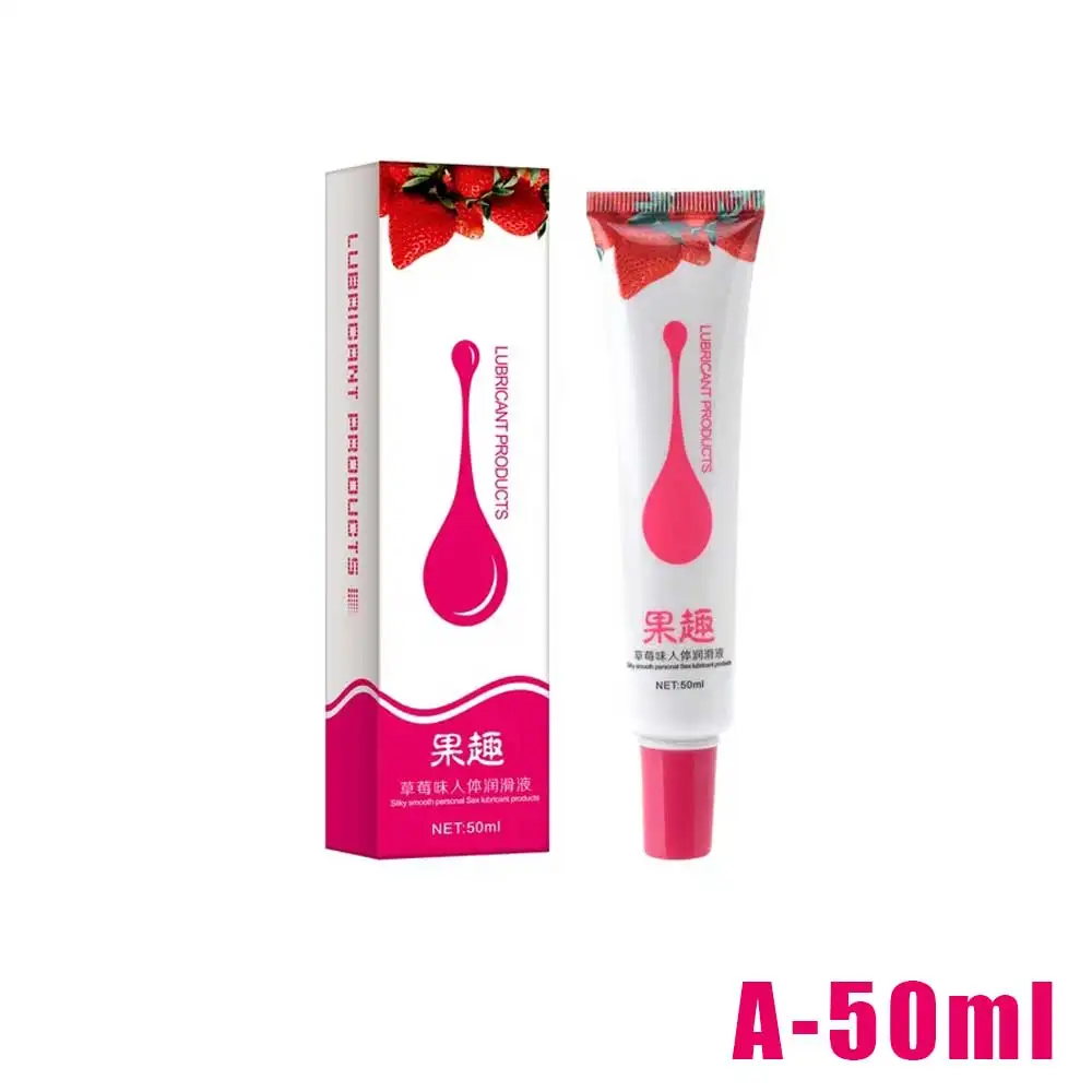 Edible Lubricant Fruit Flavor Lubricant for Sex Lube Water Based Lubricant Oral Sex Anal Sex Masturbation Vagina Orgasm Gel
