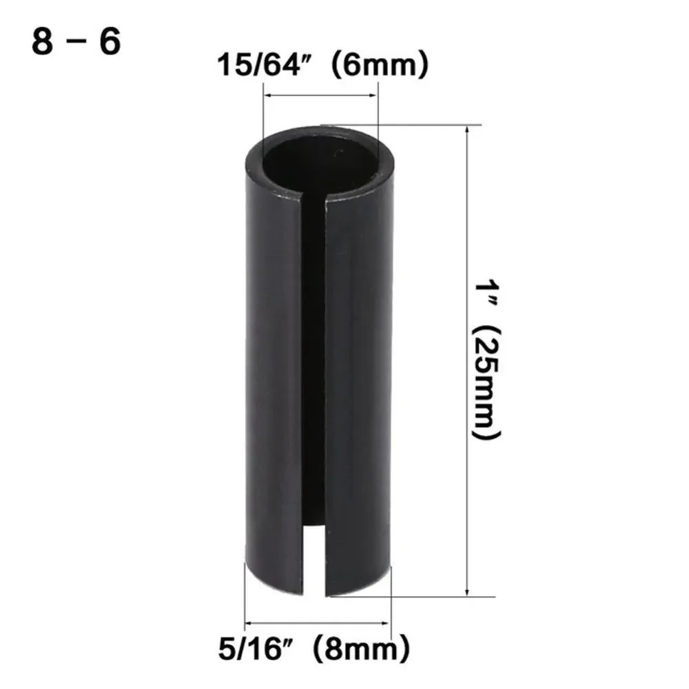 

High Precision Router Bit Adapter Collet Shank CNC Router Tool Holder Universal Milling Cutter Tool Connected Collet Adapter