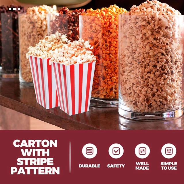 Scatole per Popcorn porta contenitori tazza di Design notturno per