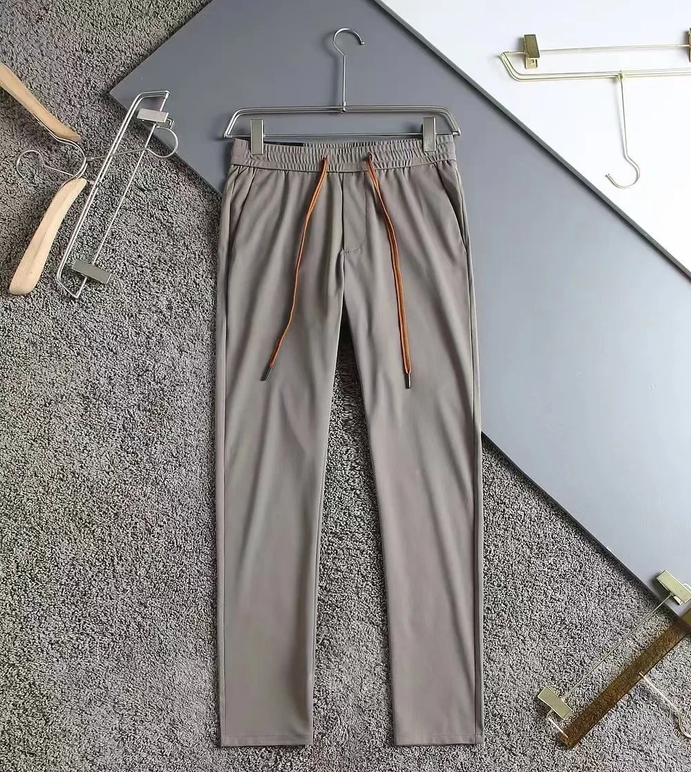 2025 DIKU JING Elastic Pants For Men In Spring And Summer, Business Casual Fashion, Versatile Pants Essential For Daily Work An 2