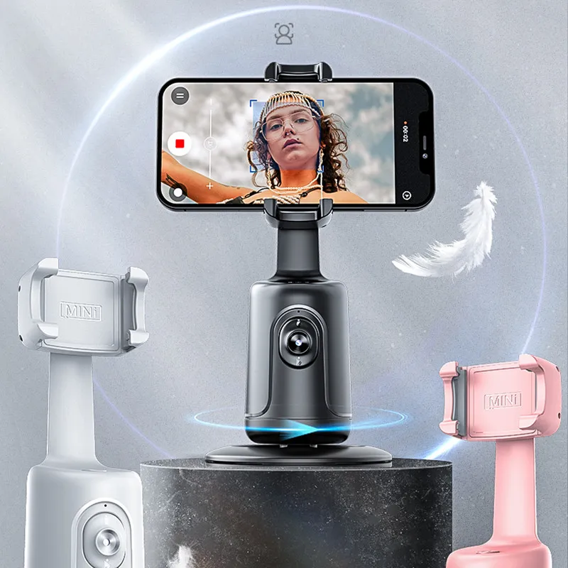 Smart Shooting Selfie Stick 360 Graus Acompanhamento Estabilizador de Cardan Suporte do Telefone Suporte para Tiktok Fotografia ao Vivo Novo - Image 3