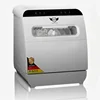 Automatic Tabletop Q8 Dishwasher for 8 Persons - Large Capacity, Upper & Lower Spray, Small Household Drying and Disinfection 1