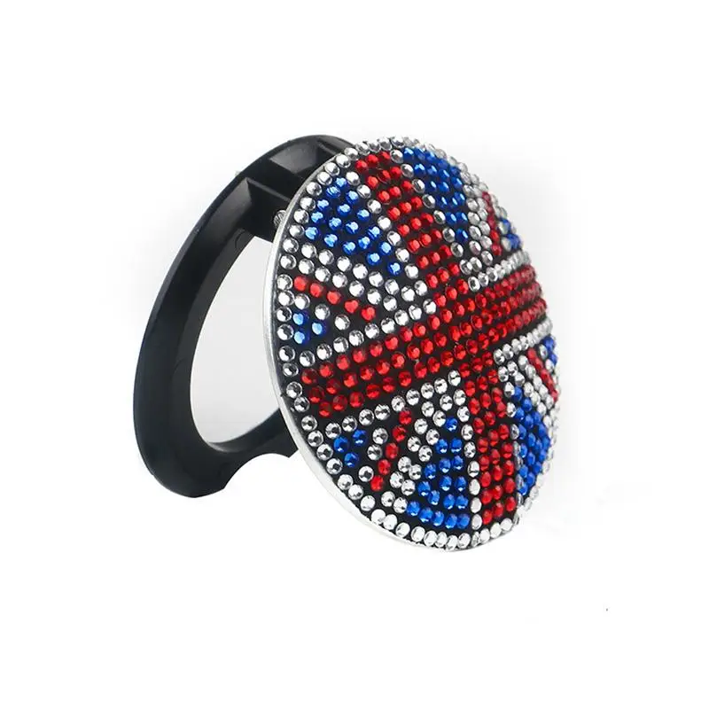 

Queen Jubilee 70 Years Union Jack Cars Switch Covering S Universal Car Key Cover Anti-Scratch Universal Button Decoration