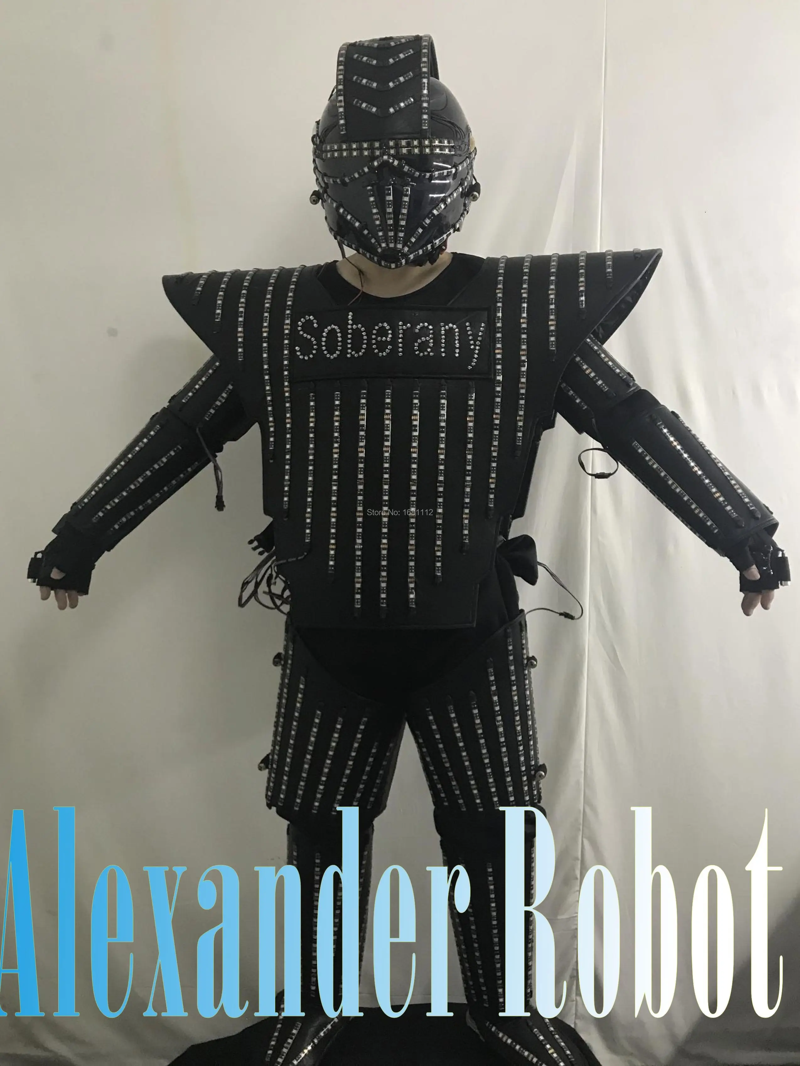 LED Costume design Clothing Light Costume suits LED Robot suits/ ALEXANDER robot