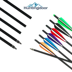 20'' Mixed Carbon Crossbow bolt OD 8.8mm ID 7.6mm Arrow tip125grain Plastic Feather Suitable for Crossbows Under 250 pounds