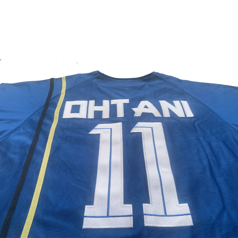 BG Baseball Jersey Japan HOKKAIDO NIPPONHAM 11 OHTANI jerseys Sewing  Embroidery High Quality Cheap Sports Outdoor Blue 2023 New - AliExpress