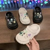 Platform Sandals  Summer Sandals  Outdoor Clogs Thick Street Beach Slides Girls Flip Flops Garden Shoes 1