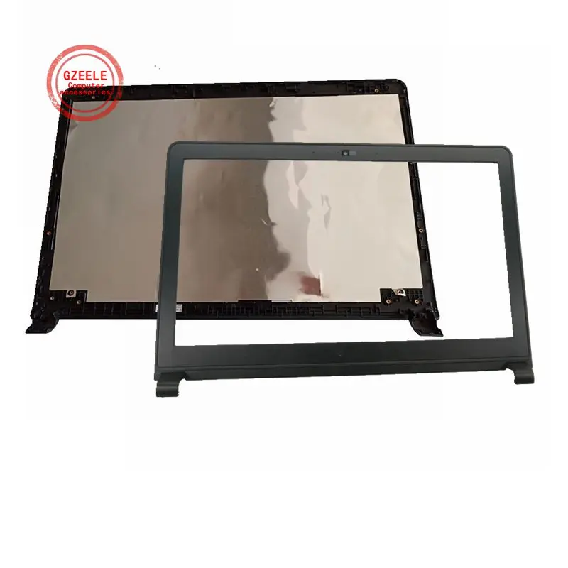 Tampa Traseira Superior de Lcd e Moldura Frontal para Dell Dell Inspiron 157000 7557 7559 5577 5576 P57f Novo