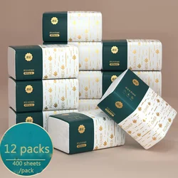 Economical 30 - Pack Household Paper Towels and Napkins Set (12Packs - 300sheets)
