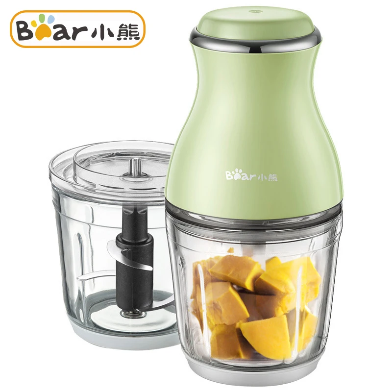 Bear 0.6L Baby Supplementary Food Machine Chopper Mini Meat Grinder Household Multifunctional Electric Cooking Machine 220V