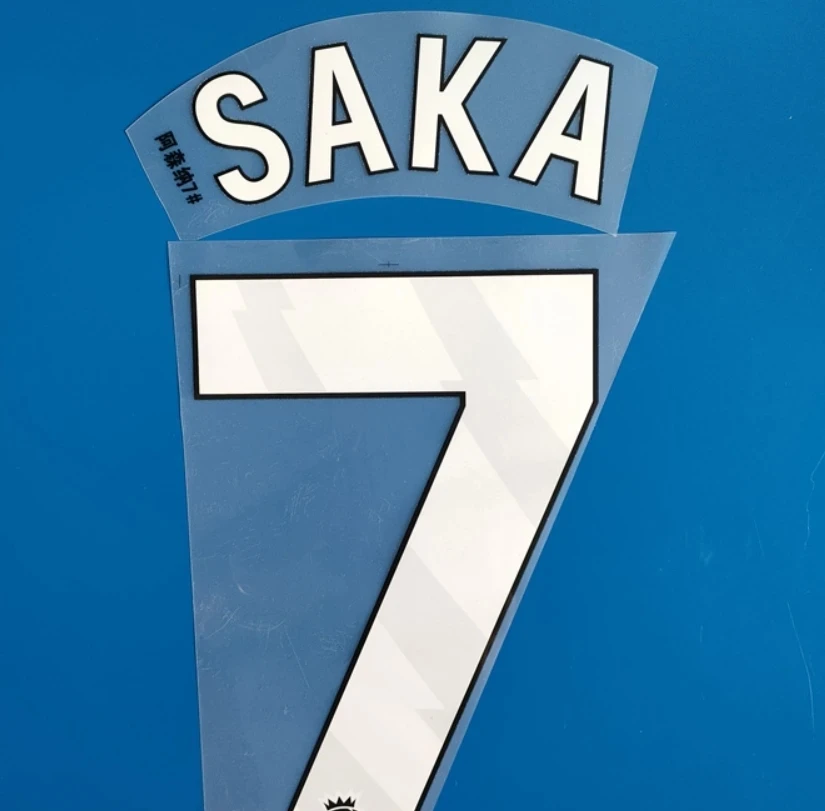 #7 Saka Odegaard G.Jesus Martinelli Name Set 23/24 Top Aaaa Quality Arsnl Home And Away Per Premier L E Champion League 2024