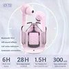 Écouteurs Sans Fil Bluetooth 5.3 TWS – Boîtier Transparent, Réduction de Bruit ENC & Affichage LED – Modèle T2 2