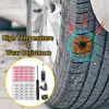 Self-Service Tire Repair Nails For Flat Tires,Rubber Tire Plugs Vacuum Puncture Repair Kit For Motorcycle Tire Repair Screws