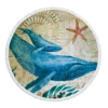 Sea Turtle Round Beach Towels Octopus Summer Thick Bath Towel Microfiber Fabric 150cm Size Swimming Travel Sport Adult Kids 4