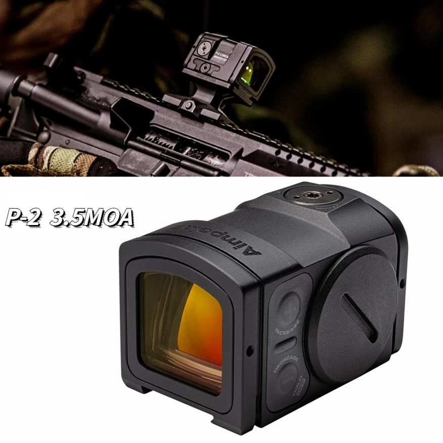 

P-2 Rifle Scope Holographic Sight Spotting Scope for Rifle Hunting Tactical Optics Riflescope Glock 17 Red Dot Sight Sports