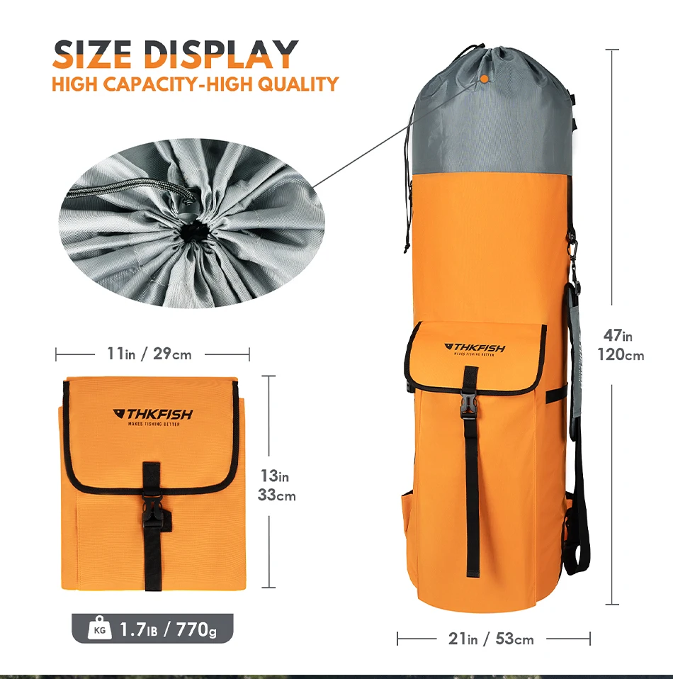 Waterproof Fishing Backpack Sea  Carp Fishing Equipment Bags - Outdoor Fishing  Bag - Aliexpress