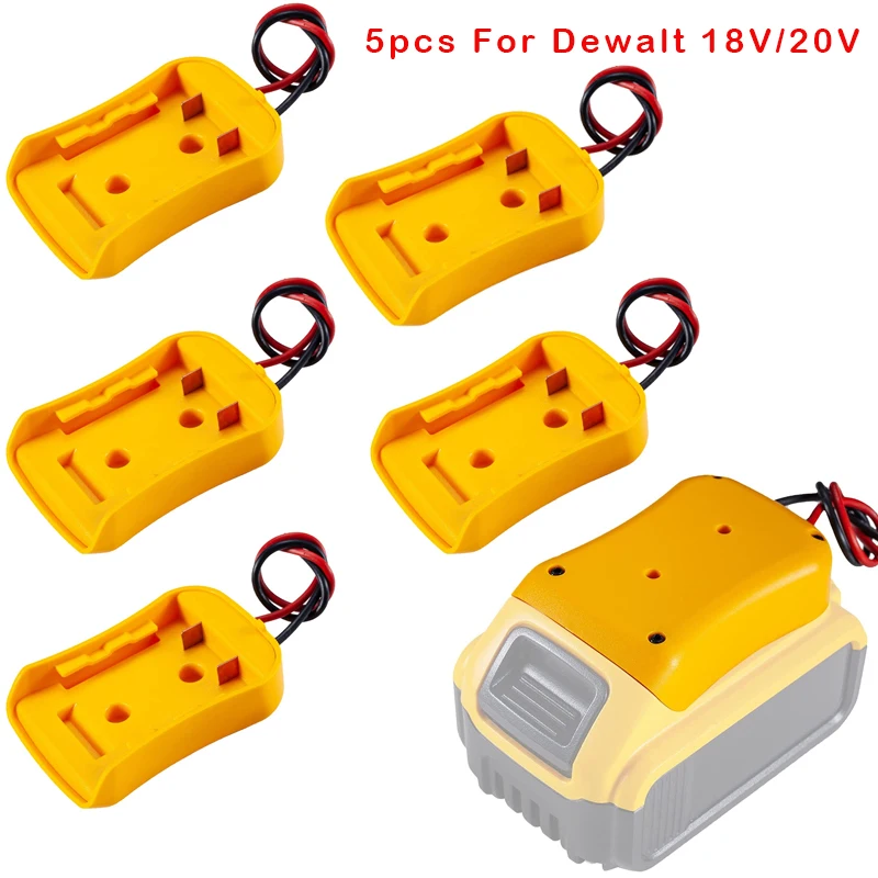 3/5pcs Battery Adapters For Dewalt 18V/20V Max Power DIY Battery