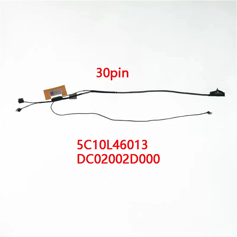 

New Genuine Laptop LCD EDP Cable for Lenovo FLEX 4-1480 FLEX4 1435 1470 YOGA 510-14IKB 30pin 5C10L46013 DC02002D000