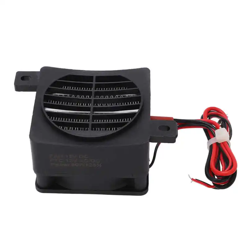 50W 12V DC Fan Heater Constant Temperature PTC Heater Mini Insulated Ceramic Air For Small Space Electric Element heating element,electric heating fan