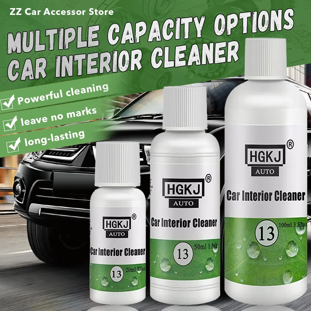 

Car Interiors Cleaner HGKJ-13 Leather Seat Plastic Car Detailing Foam Cleaner High Concentration Wash Auto Accessories Interior